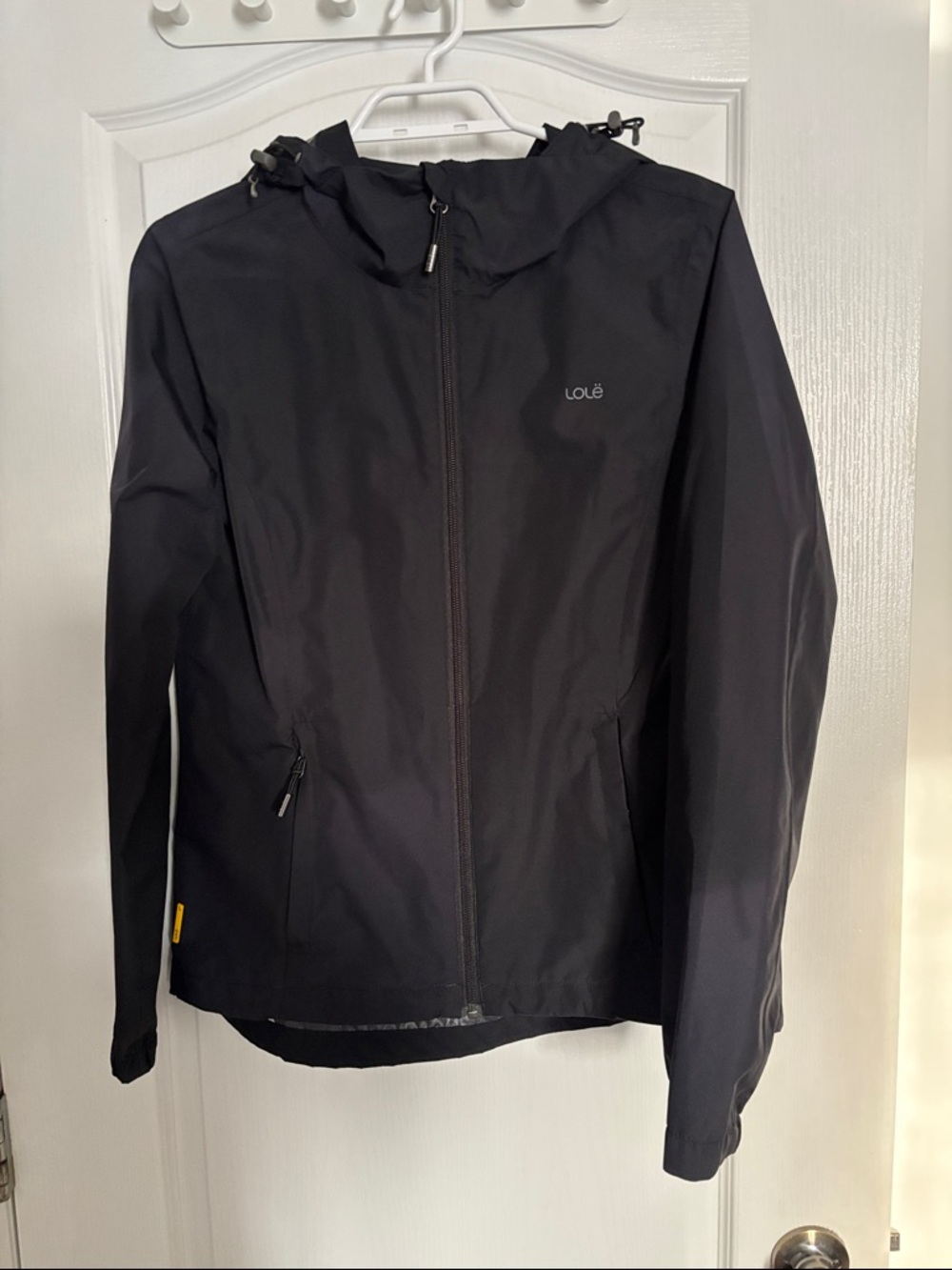 Lole Lainey black rain jacket